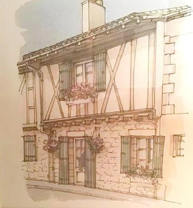 Maison De Lolivier, Beautiful Townhouse With Private Courtyard